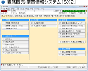 戦略販売・購買情報システム「SX2」