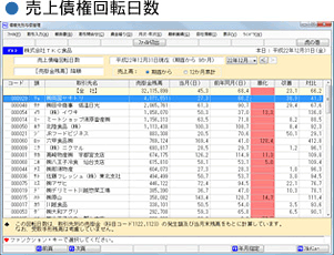 売上債権回転日数